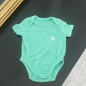 Hurley Aqua Baby Bodysuit